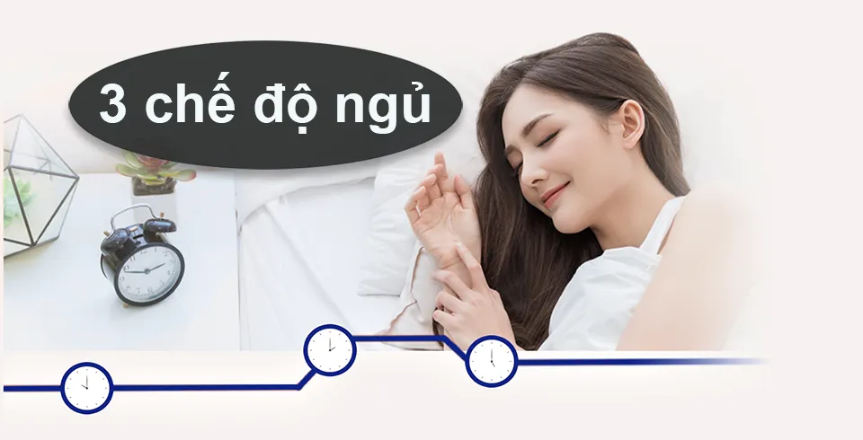 3 chế độ ngủ phù hợp