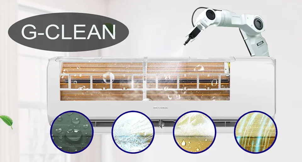 Chức năng tự làm sạch G-CLEAN