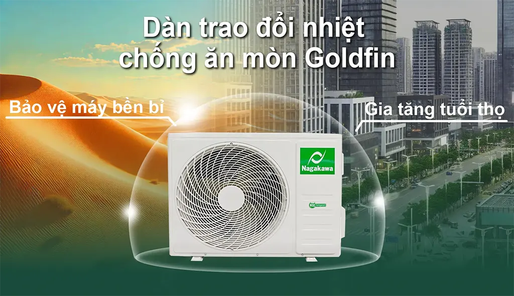 Dàn trao đổi nhiệt chống ăn mòn GoldFin