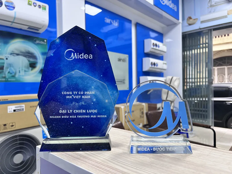 MK là nhà phân phối điều hoà Midea chính thức