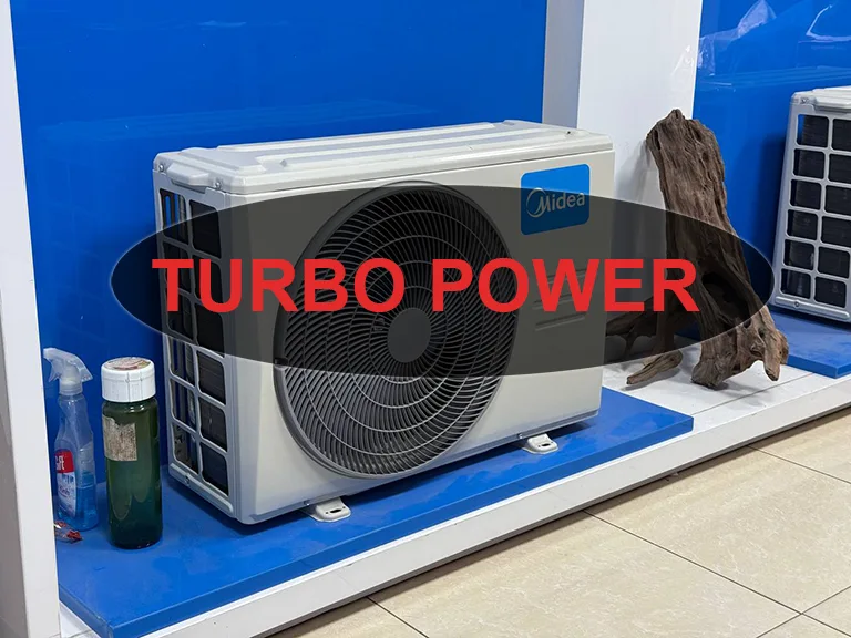 Chế độ Turbo trên điều hoà MIdea