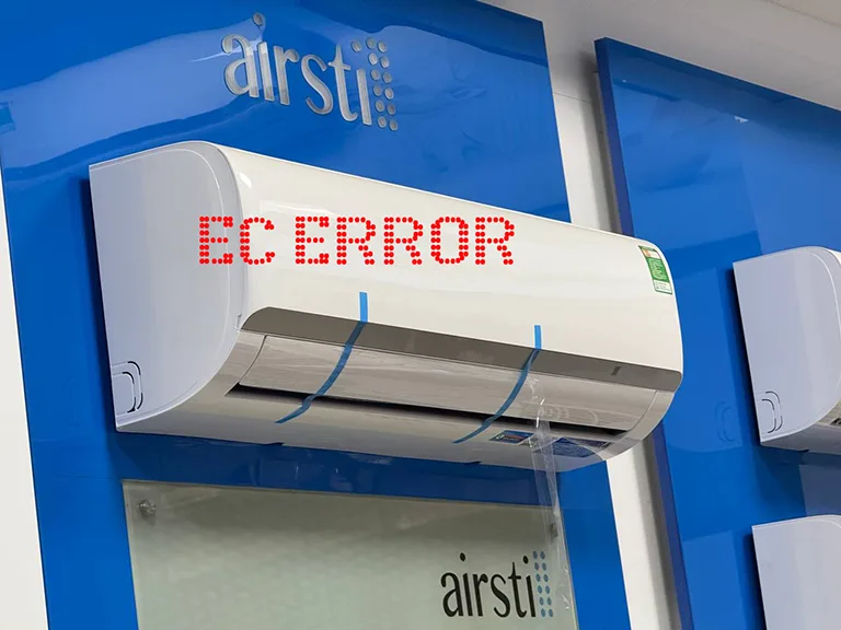 Điều hoà Midea báo lỗi EC