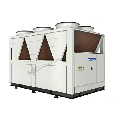 Chiller Gree giải nhiệt gió trục vít biến tần VFD LMVE