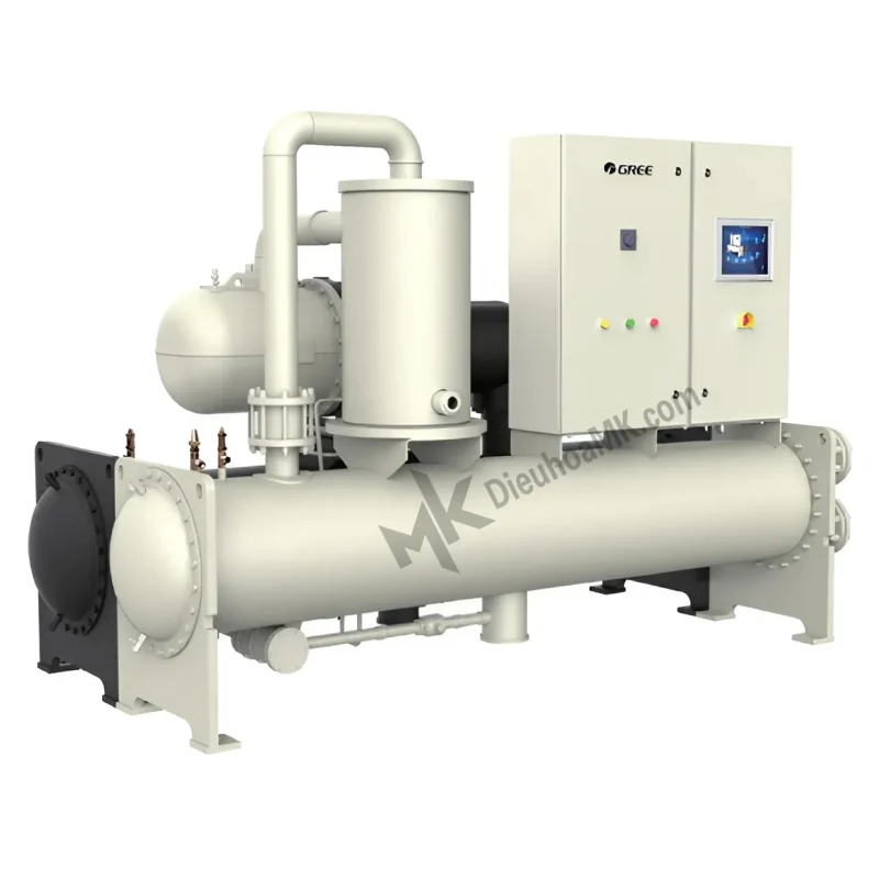Chiller Gree giải nhiệt nước trục vít hiệu suất cao LHE